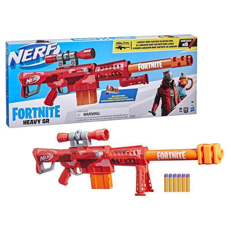 Nerf Fortnite Heavy SR トイガン Nerf fortnite heavy sr f0929 - hasbro - Lançadores de Dardos